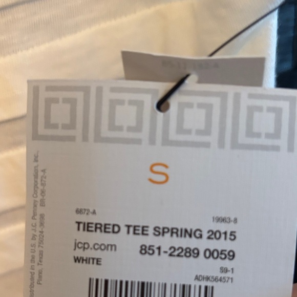 Liz Claiborne White Women's Blouse - Picture 3 of 7